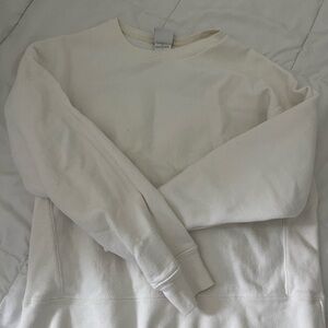 Cream Champion Crewneck